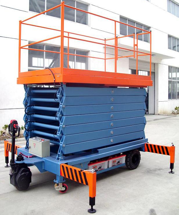 青海助力行走剪叉式高空作业平台